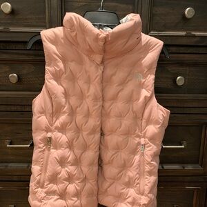 The North Face Pink Puffer Vest